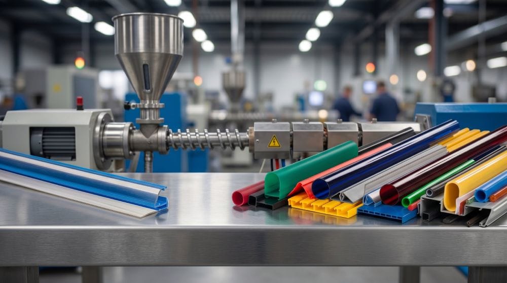 Plastic extrusion factory engineered profiles - lakeland plastics